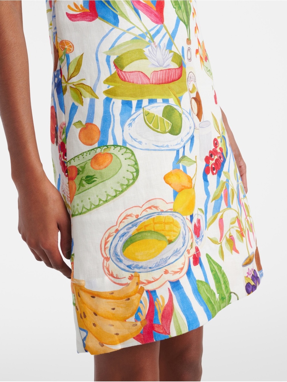Farm Rio Printed Linen Mini Dress - Picture 5 of 8